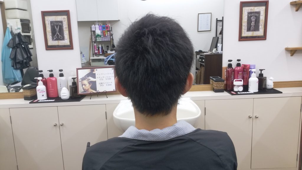 綾瀬駅メンズサロンのメンズショートスタイル