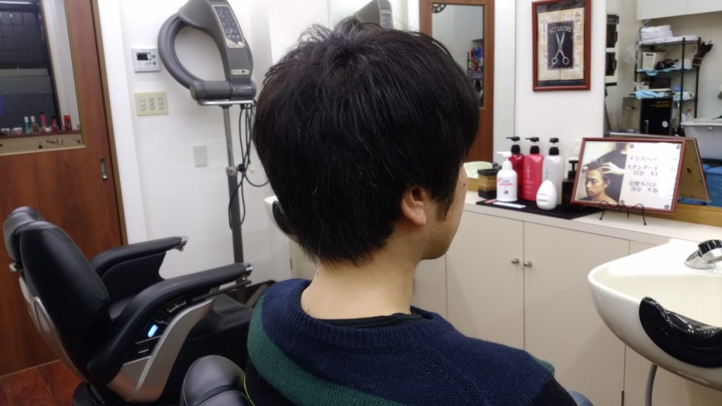 綾瀬駅メンズサロンのメンズショートスタイル