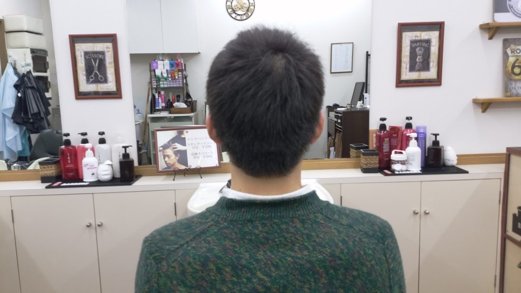 綾瀬メンズサロンビジネスショートスタイル